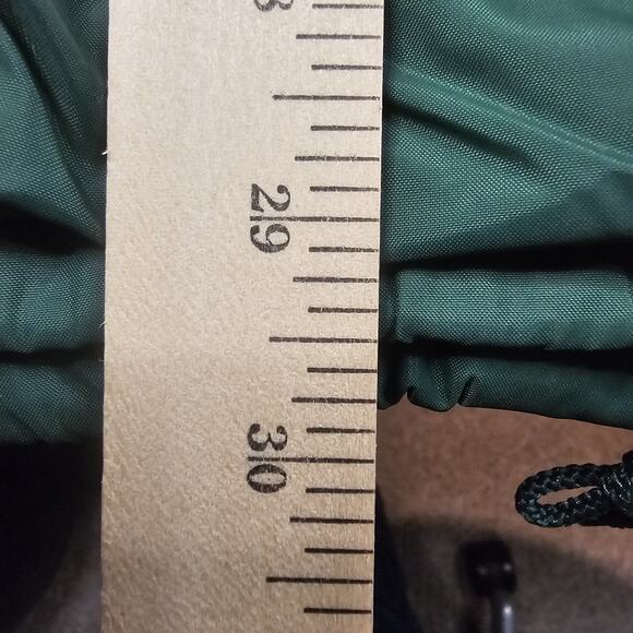 Vintage Hilton Apparel Jacket XL Green 80s Windbreaker Workwear Dad Grandpa - Picture 11 of 12